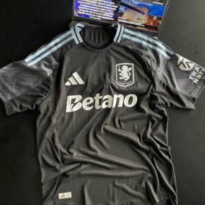 Aston Villa 2025-26 Away Kit – Player Edition