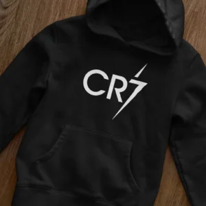 Ronaldo Black Hoodie - Imported Quality